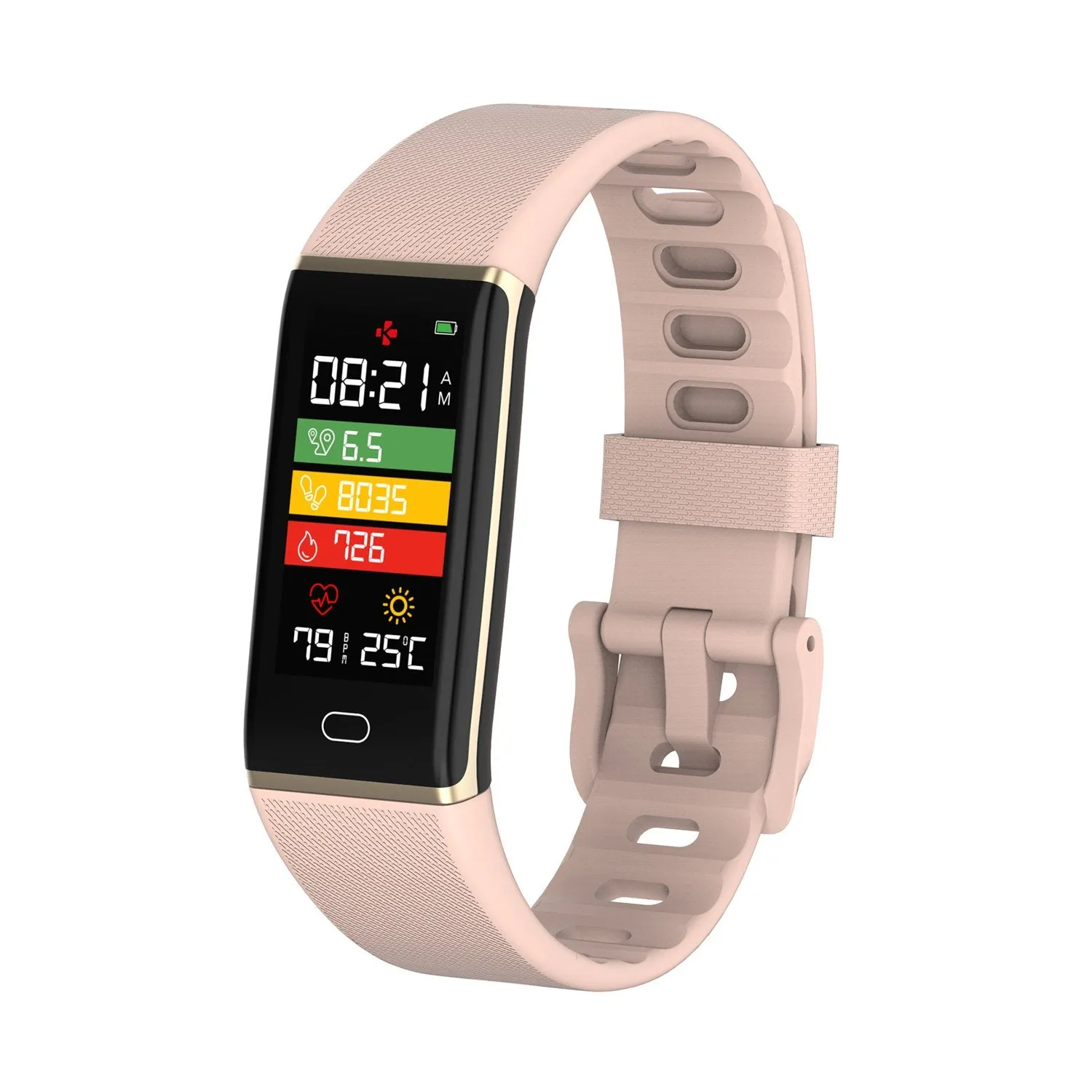 ZETRACK  - FULL-FEATURED & SLIM ACTIVITY TRACKER WITH BODY TEMPERATURE MONITOR