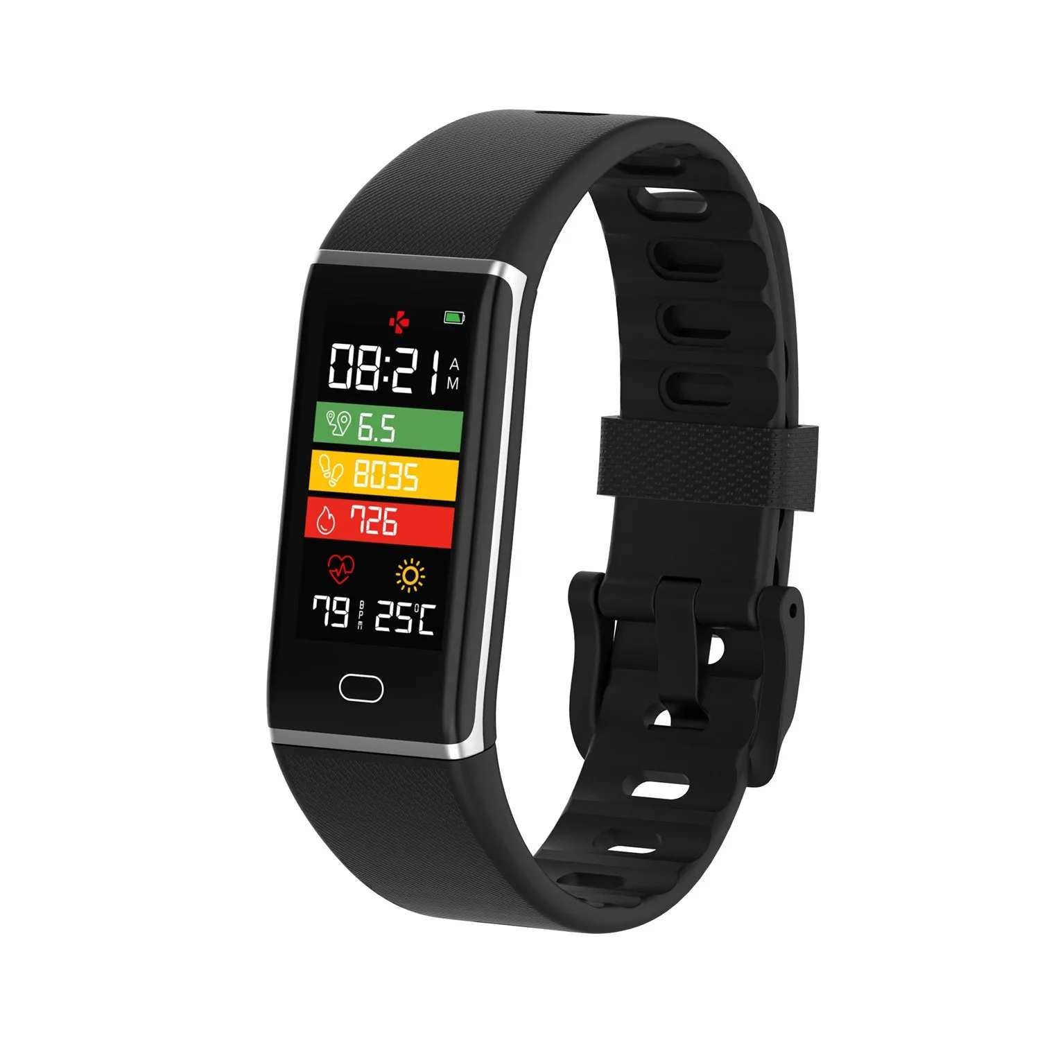 ZETRACK  - FULL-FEATURED & SLIM ACTIVITY TRACKER WITH BODY TEMPERATURE MONITOR